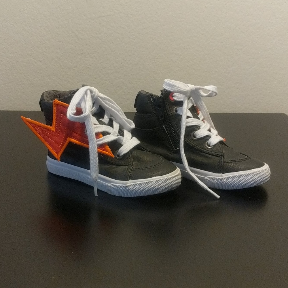 Winged High-top Sneakers